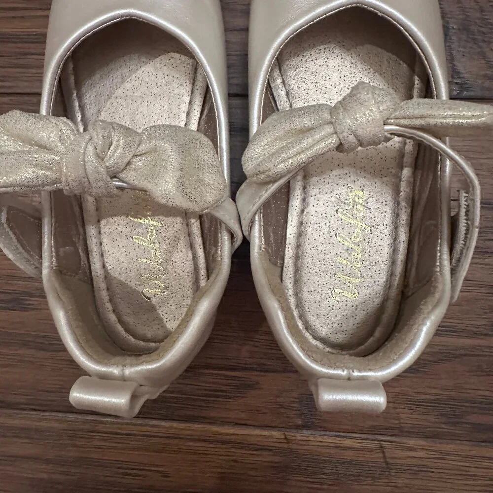 Walofou Angela Mary Jane Ballet Flats With Bow